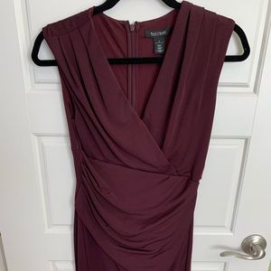 White House Black Market slimming sleeveless dress